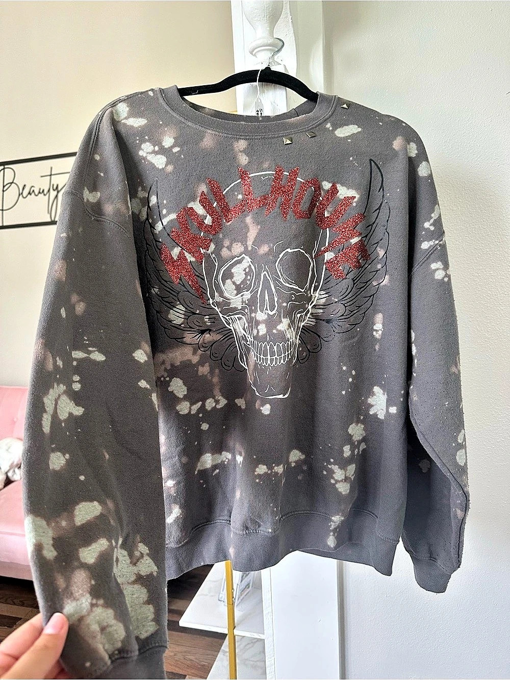 Custom SkullHouse pullover
